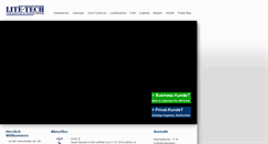Desktop Screenshot of lite-tech.de